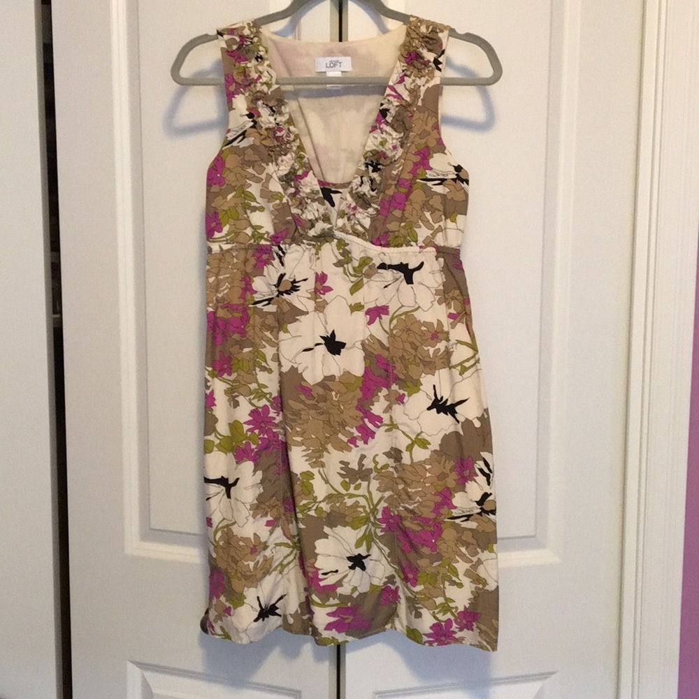 Loft floral dress